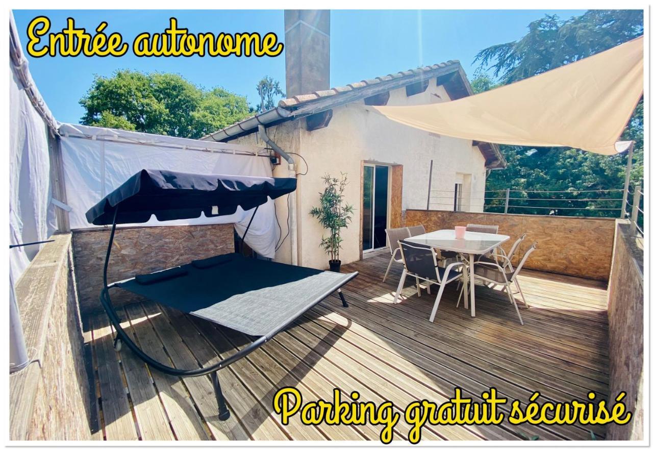 Ferienwohnung T3 En Duplex Pour 6 Pers Bien Place Terrasse Et Parking Inclus Toulouse Exterior foto
