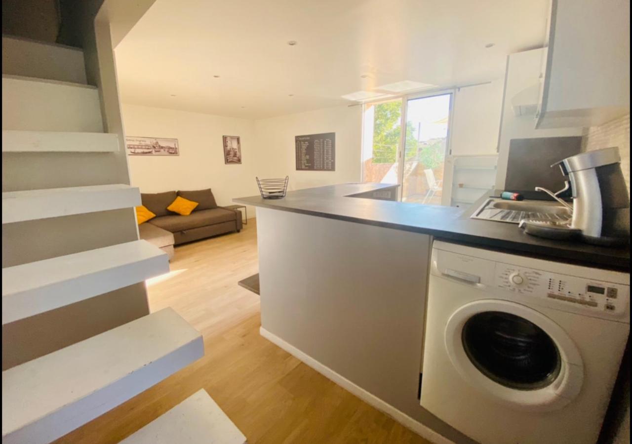 Ferienwohnung T3 En Duplex Pour 6 Pers Bien Place Terrasse Et Parking Inclus Toulouse Exterior foto